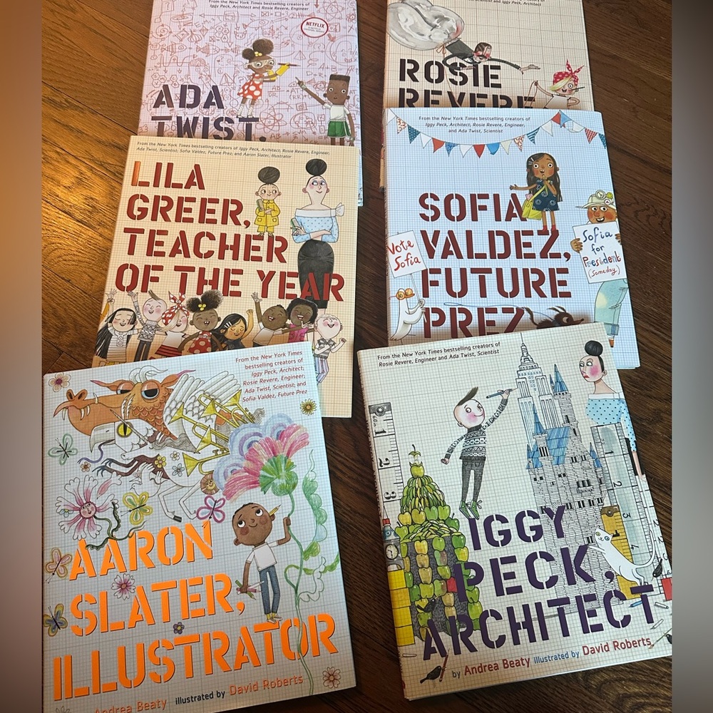 NEW - Set of 6 books - Ada Twist and friends